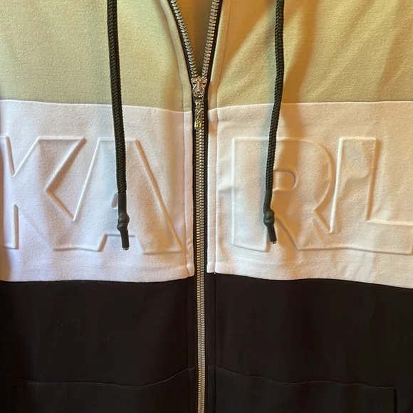 Karl Lagerfeld Hoodie, size XS, NWT - Picture 2 of 8